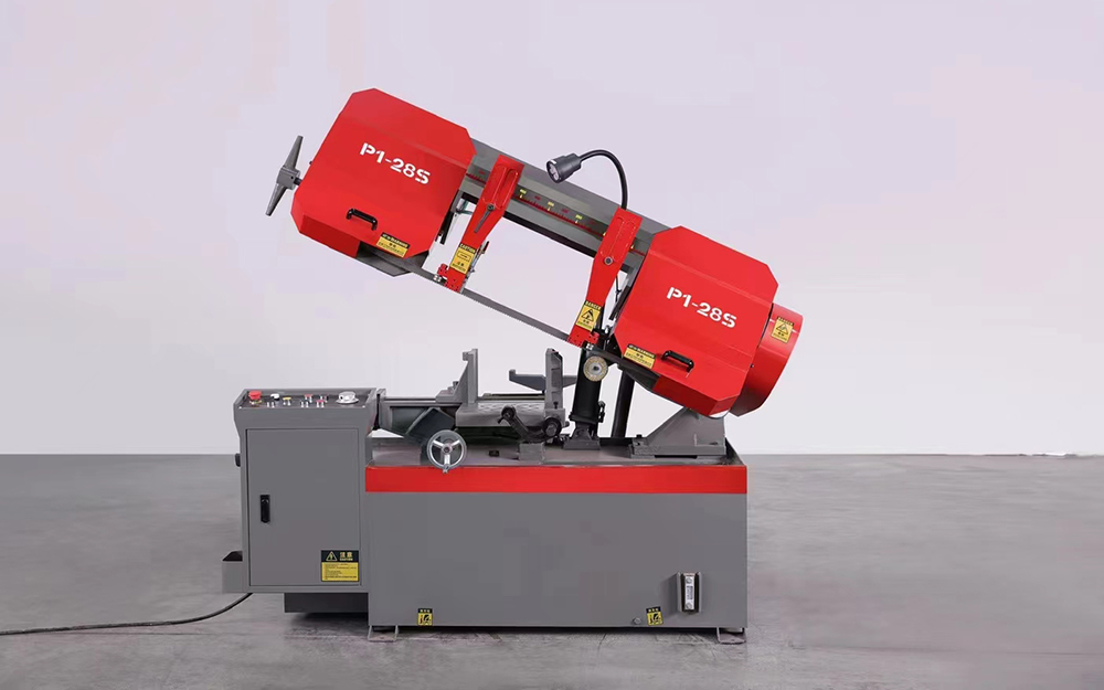 小型帶鋸床P1-28S（帶切角功（gōng）能）